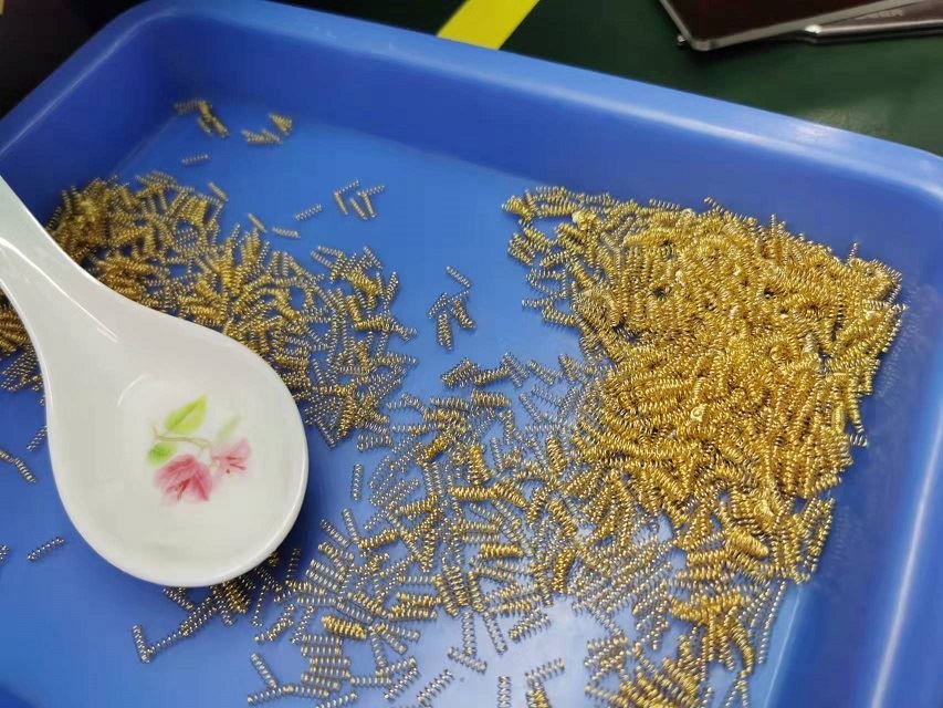 plated gold spring plated gold spring