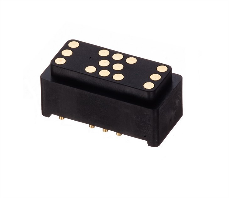 14-pins Pogo-pin vergulde gouden connector
