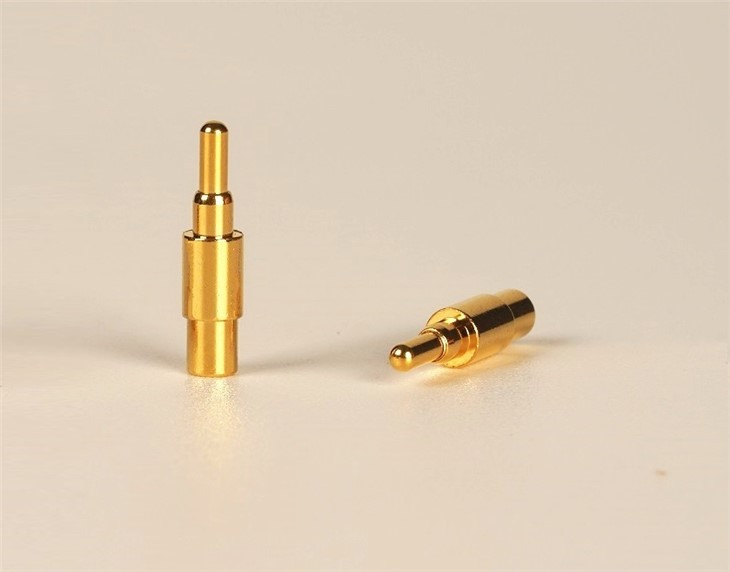 Huidige veerbelaste pin