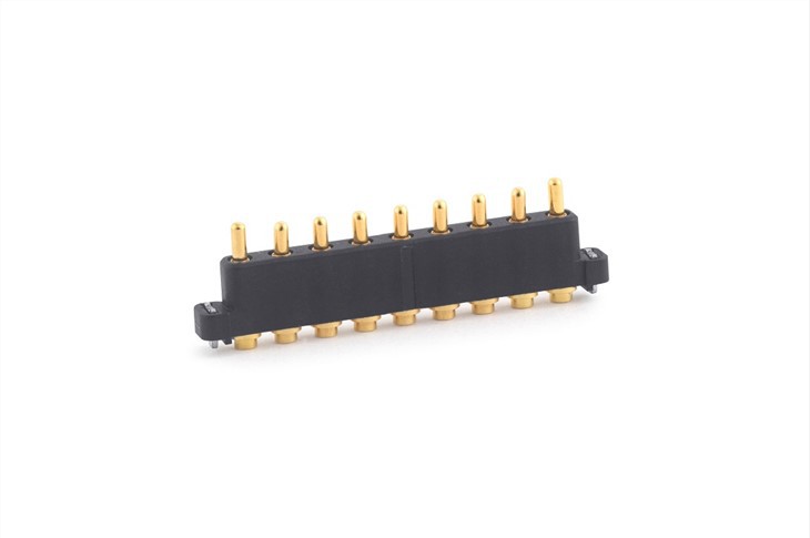9-pins pogo-pin mannelijke connector
