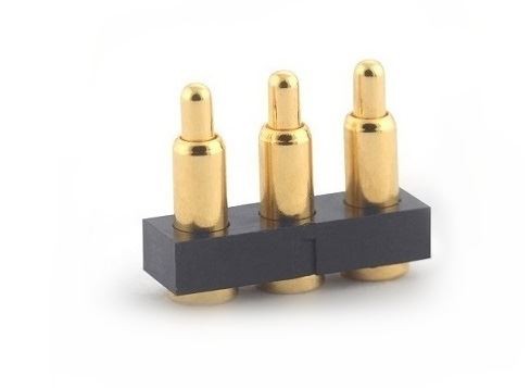 Gebruik en opslag van veercontact pogo pin connector
