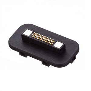 Waterdichte magnetische mannelijke Famale Pogo-pinconnector