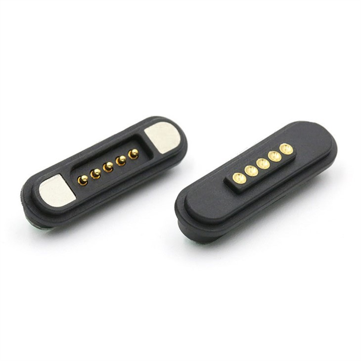 Veerbelaste batterij Charing Pogo Pin-connector